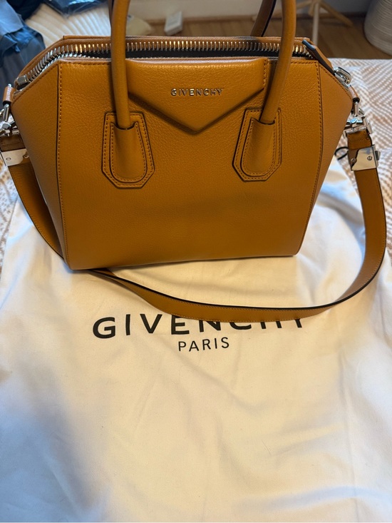Givenchy Handbags - Givenchy Antigona Small Satchel in Light Brown